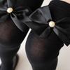 Kindersocken für Mädchen Schleife Lange Socken Schule Teenager Kniestrümpfe Baby Mädchen Overknee-Socken Frühling Herbst