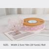 Polka Dots Print Polka Dots Ribbon Party Decoration Chiffon Lace Ribbon Flower Tie Ribbon  Gift