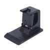 No Drill Shower Curtain Rod Brackets ABS Wall Support with Flat Base and Serrated Grip for Bathroom Bedroom Kitchen Daily Use