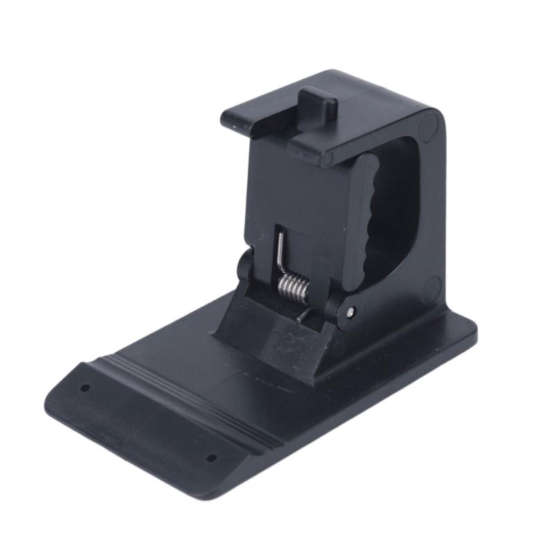No Drill Shower Curtain Rod Brackets ABS Wall Support with Flat Base and Serrated Grip for Bathroom Bedroom Kitchen Daily Use