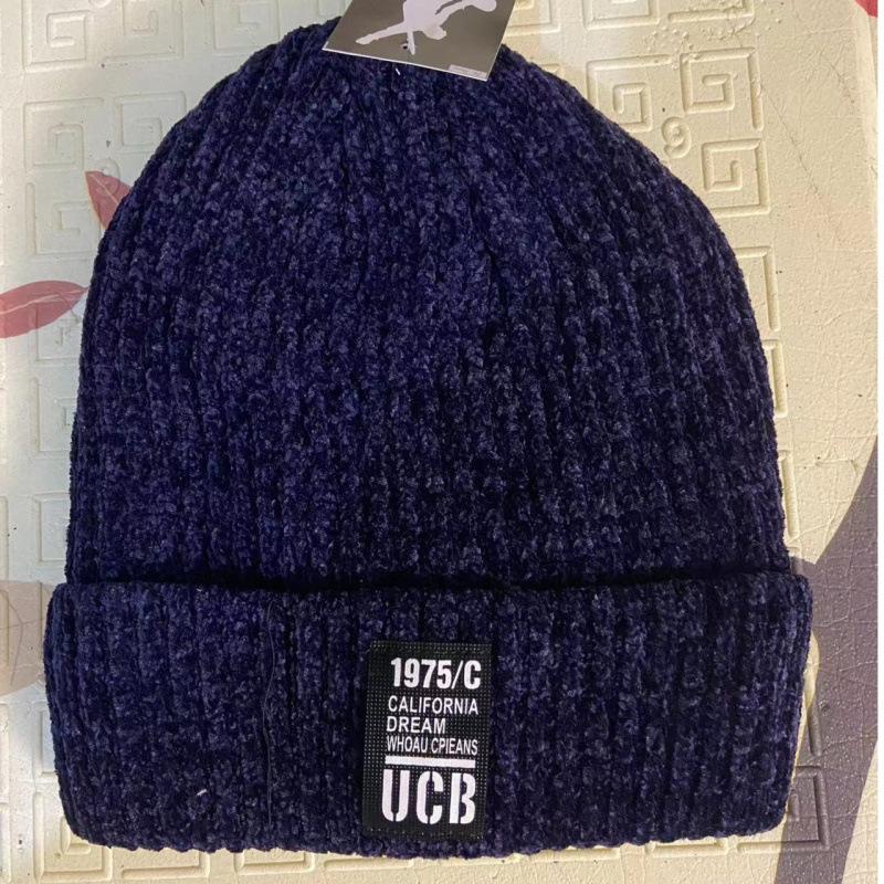 Elastic Women Man Autumn Winter Ski Plus Cashmere Knitted Hats Thicken Winter Beanies Hip Hop Hat Skullcaps