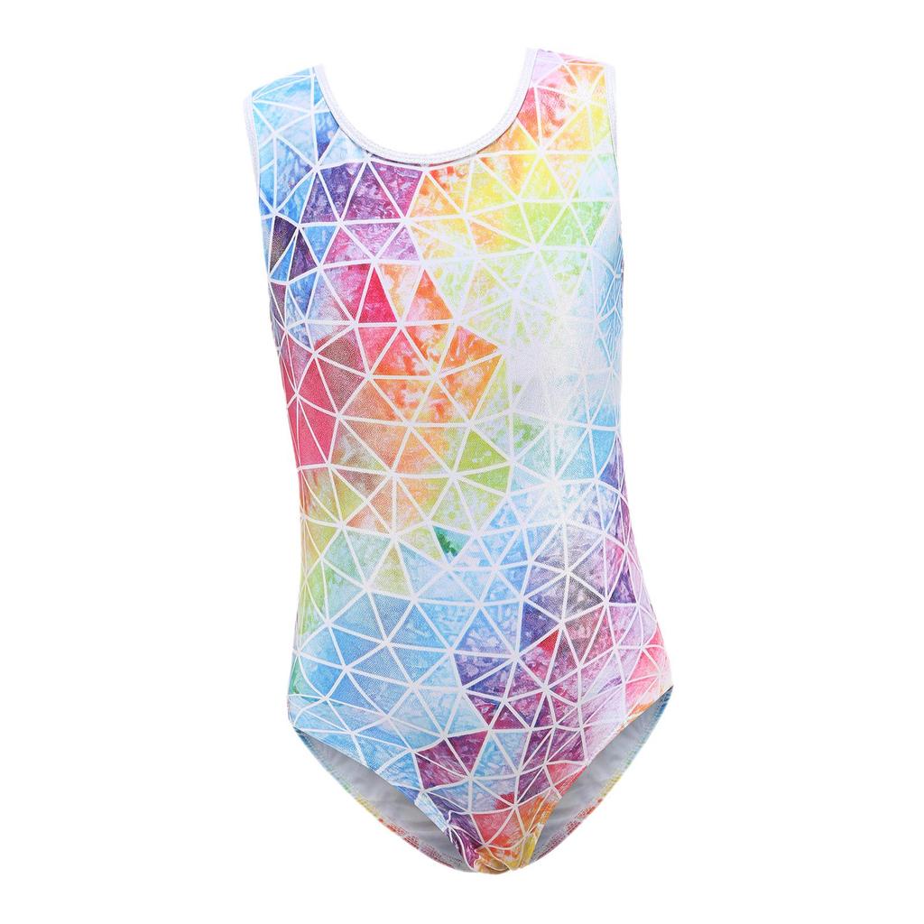 Mädchen Trikots, Gymnastik Sport Tanzkleidung Yoga Bodysuit für Bühnenauftritt Kostüm