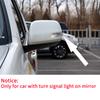 For Toyota Land Cruiser V8 J200 2016- car Rearview mirror cover trim, Roraima chrome silver Side Turn Signal Mirror Covers