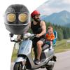 Motosiklet LED Sis Farları Kask Tarzı LED Motosiklet Yardımcı Işığı Scooter ATV Offroad Çamurluk İçin Motosiklet Sürüş Spot Lambası