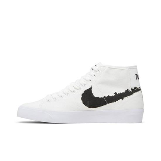 

Nike Blazer Court Mid Premium SB White Black DM8553-100 Men s Shoes EU 36 білий