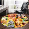 Marilyn Monroe Print Rond Tapijt, Wasbaar Vloerkleed, Voor Entree Slaapzaal Wasruimte Kantoor Studeerkamer, Woondecoratie Verjaardag Kerstcadeau