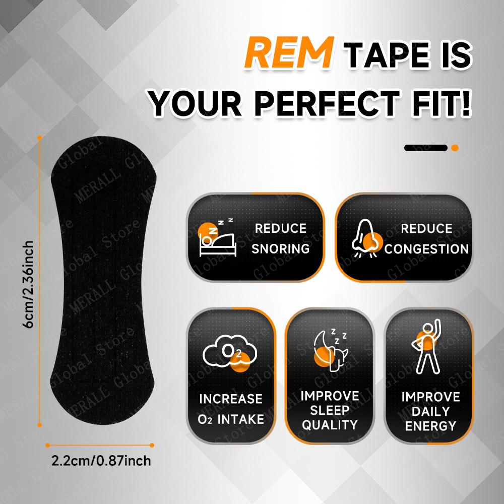 Nasal Strips for Snoring Nasal Patch Correction Physical Expansion Breathable Nasal Patch Better Sleep Anti-Snoring Nasal Strip