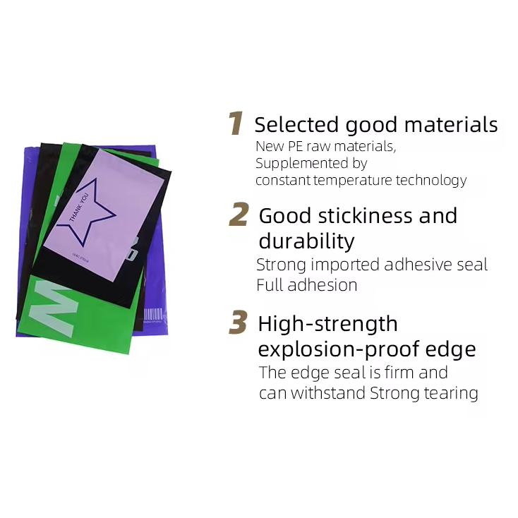 Good Quality Custom Plastic Courier Mailer Envelope Packaging Sending Parcel Poly Shipping Mailing Bag for Clothing Parcel