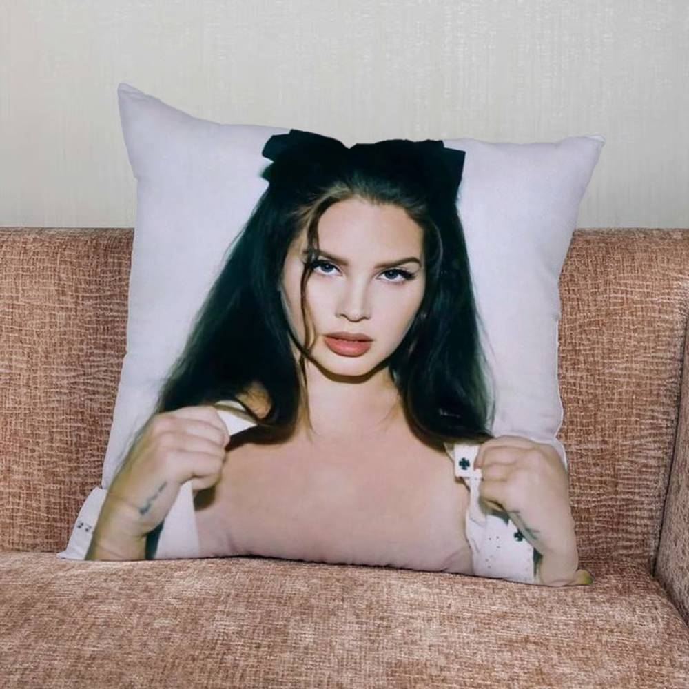 LLana Singer DDel Rey  Pillow Case For Home Bedroom Car Office Decoration Living Room Sofa Cushion Cover Suitable