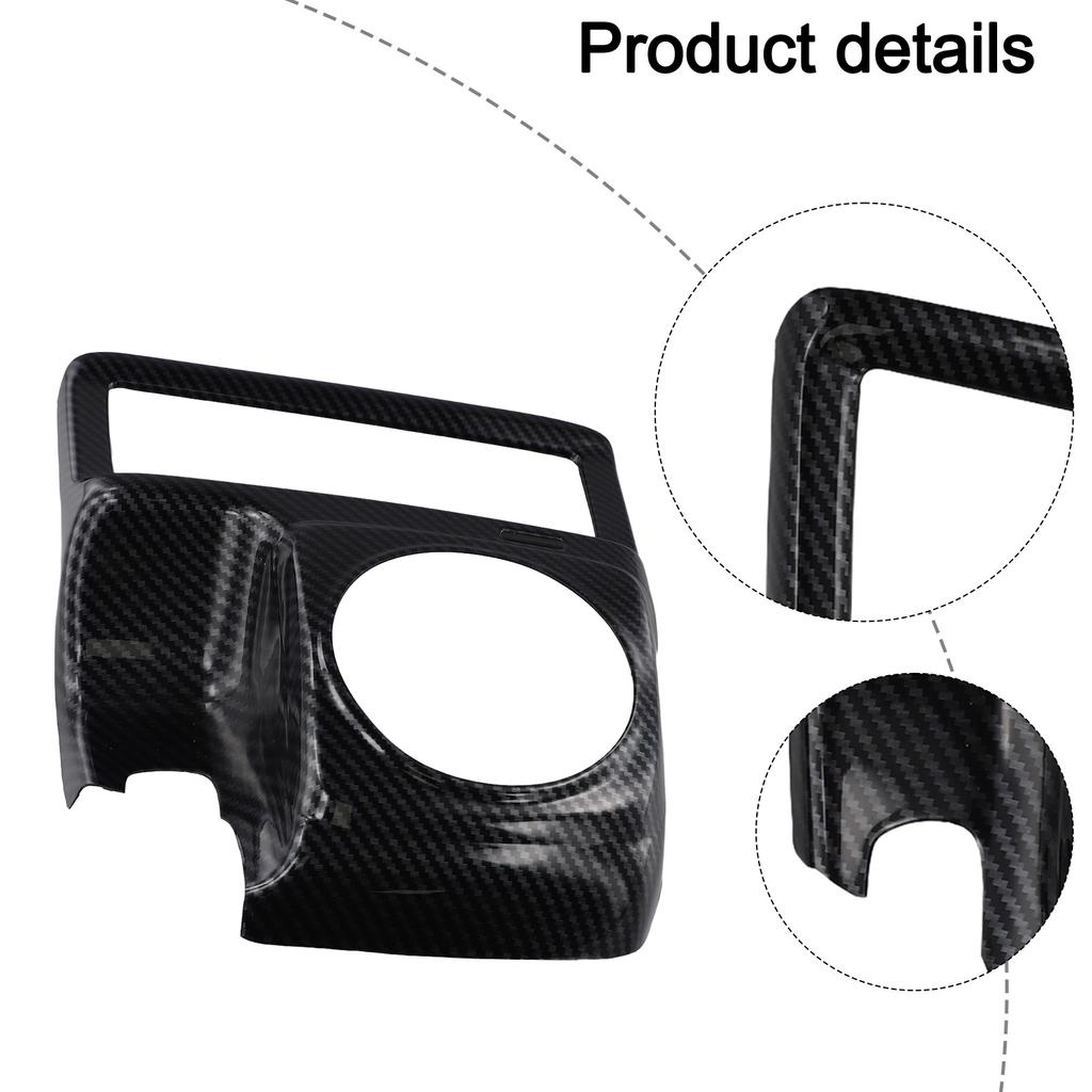 Premium Carbon Fiber Gear Shift Frame Cover Trim for Honda For Civic 2006 2011 Perfect Fit Reliable Performance