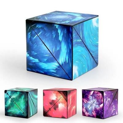 קוביית חלל תלת-ממדית אהובה 4 סוגים סט אחד, פאזלים פופולריים קוריאניים