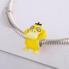 MINISO New copper Dopamine Cute Cartoon Doll Talisman Charm Bead Compatible With for Authentic Bracelets Do It Yourself BoysGirls Boutique Jewellery