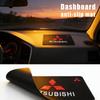 Für ASX Lancer Ex Galant Grandi Ecolis Rennwagen Logo Rutschfeste Matte Auto Armaturenbrett Klebriges PVC Pad Zubehör