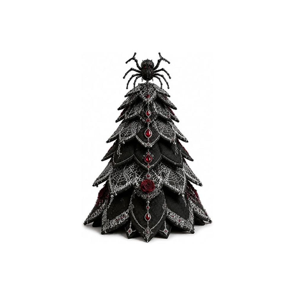 Pumpkin Ghost Quilted Christmas Tree Kit Black Cat Spider Hand Sewing Festival Tree Fall Harvest