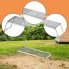 Adjustable Campfire Grill Grate for Fishing and Picnic Activities