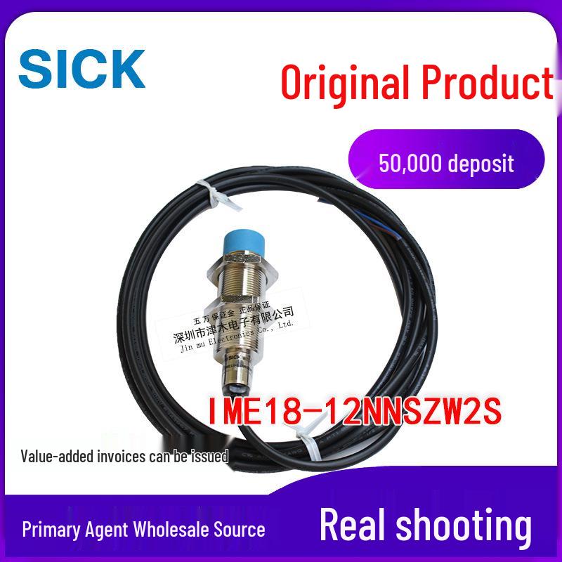 Genuine IME18 Proximity Sensor, M18, DC Three-Wire, Normally Open