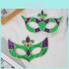 Anna Princess Carnival Face Mask With Diy Design For Halloween And Festival Party