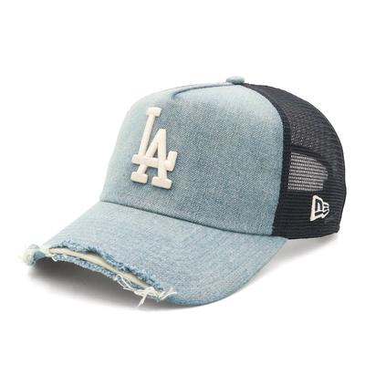 Nätkeps MLB LA Tvättad Denim GRATIS 940AFTR LOSDOD SKADAD WASDEN 261 9FORTYA-FRAME