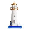 Twilight Lighthouse Projector: Bluetooth Speaker, White Noise, Night Light, Human Sensor Desk Lamp