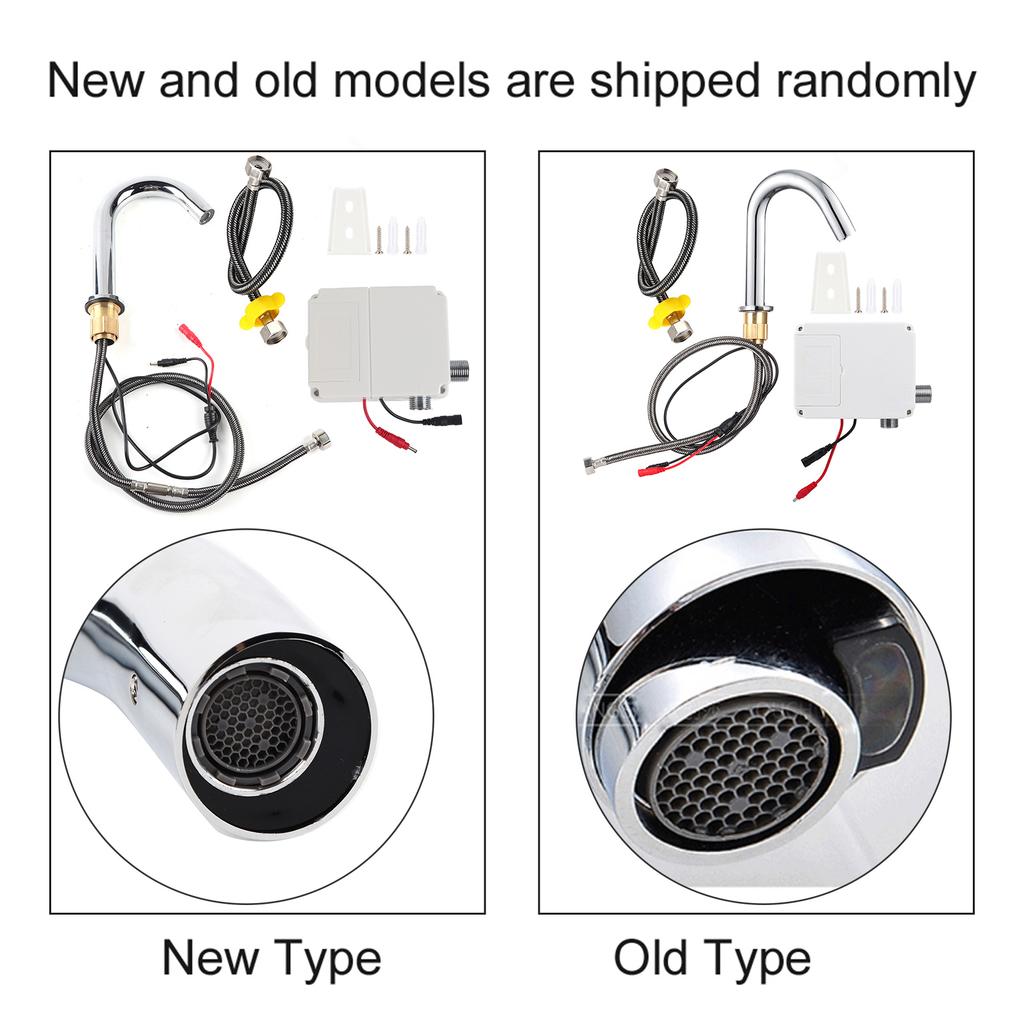 Gwint G1/2 cala Automatyczny Czujnik Indukcyjny Kran Wodny Podczerwień Pojedynczy Kran Zimnej Wody ze Skrzynką Sterującą Automatyczny Kran Kran Czujnikowy