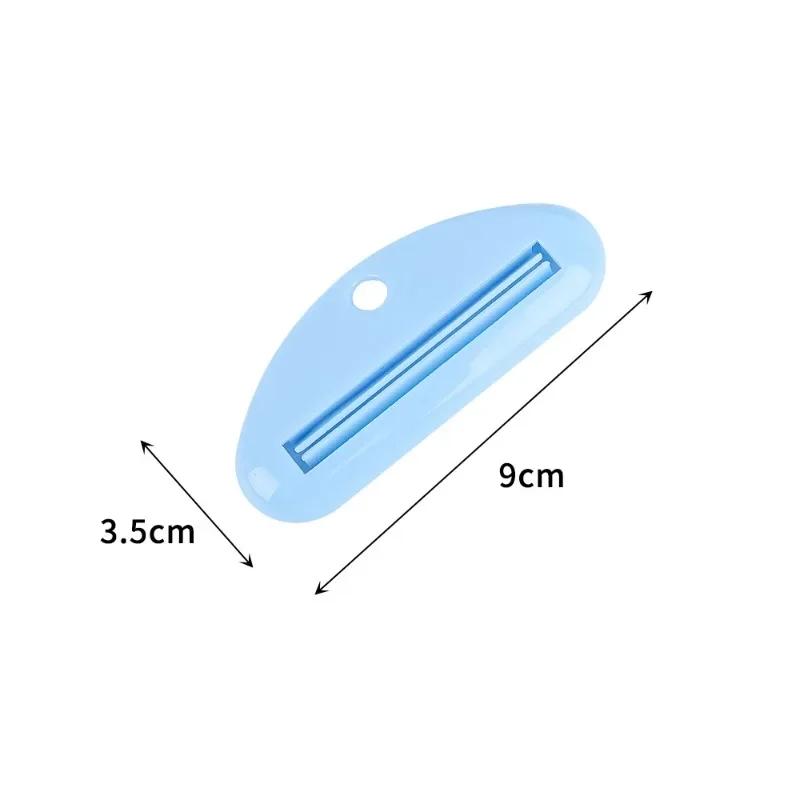 8/1pcs Plastic Toothpaste Squeezers Facial Cleanser Tube Clip Manual Toothpaste Dispenser Bathroom Wall Hanging Squeezed Clips