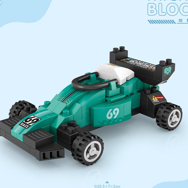 DIY MOC City Super Sports Car Motorcycles Off-Road Vehicles Racers Police Fire Trucks Famous Building Blocks Bricks Kits Model