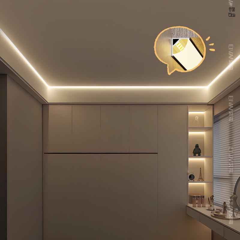 45-Grad schräger LED-Vorhanglichtstreifen für Wohnzimmer & Balkon