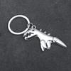 Small Dinosaur Car Keychain Motorcycle Decorative Accessories Single Leather Metal Keychain Handbag Pendant Small Gift