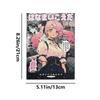 45Sheets Y2K Style Japanese Comic Stickers Coated Paper Unique Designs Stationery Stickers Diy Decor Water-Resistant