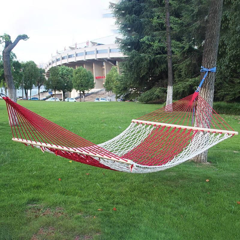 OEING Double Cotton Linen Hammock
