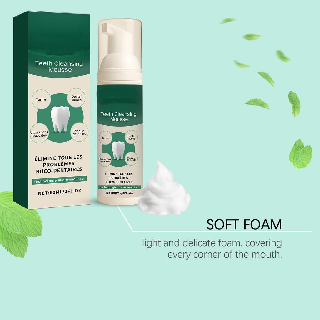 Teeth Cleaning Gently Cares For The Oral Cavity, With A Press Fresh Breath And Deep Oral Cleaning Care 60ml