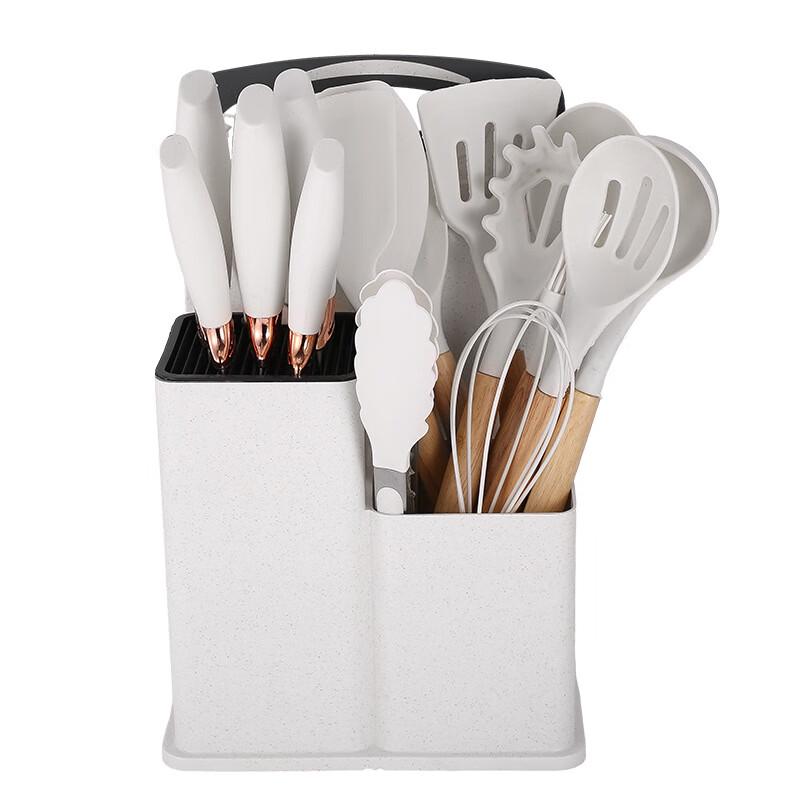 Beiyou 19-Piece Silicone Kitchen Utensil Set