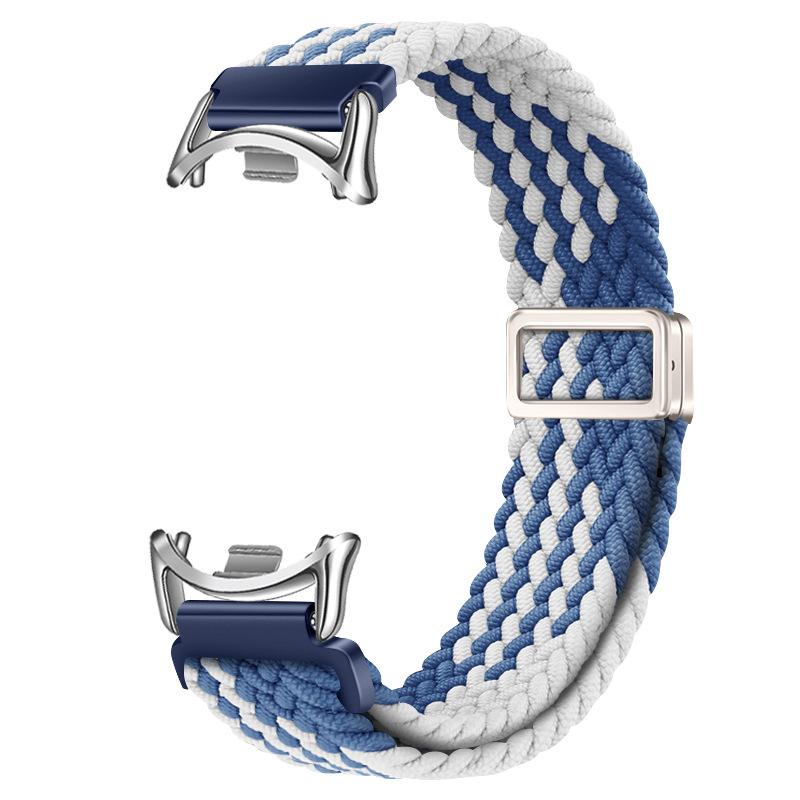 Solo Loop Strap For Xiaomi Mi Band 8 9 Elastic Braided Nylon Adjustable Watchband Correa Bracelet For Miband 10 Miband9 8 Accessories