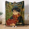 Custom Name Slytherin Pride Honor Blanket for Couch & Bed, Plush Cozy Fuzzy Blanket Super Soft & Warm Blankets for Fall and Winter. 090866