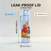 1PC Peter Rabbit Garden Lamp Scene Print 750ml Color Plastic Sports Water Bottle Leakproof Flip Straw Lid Suitable for Sports Office Home Use