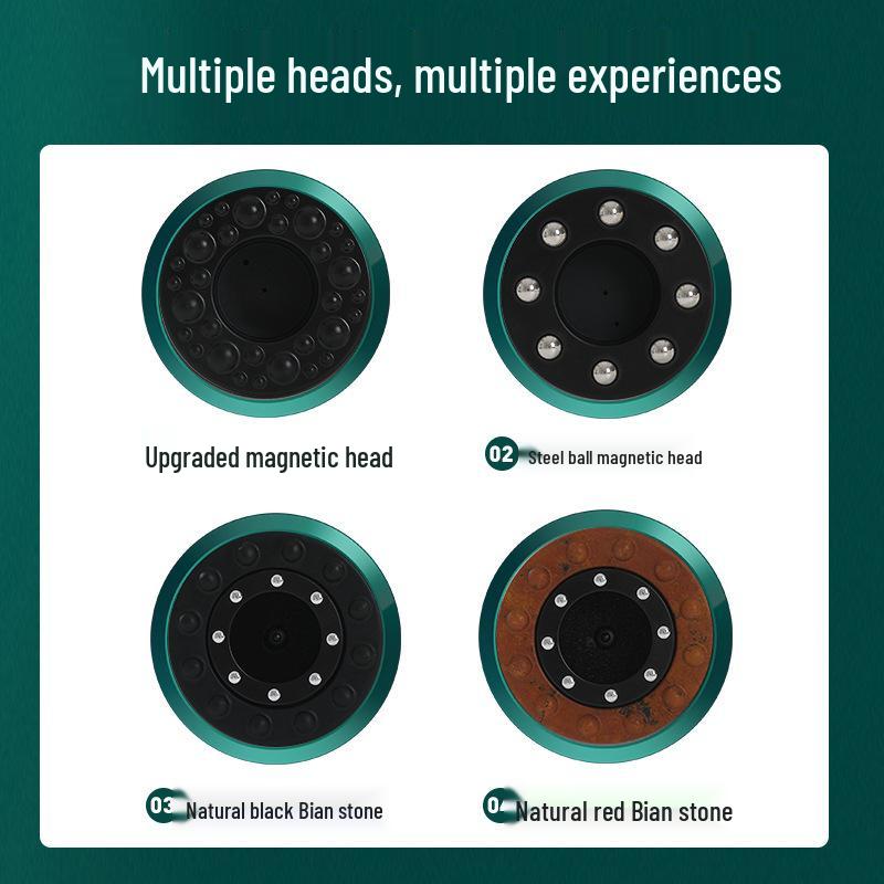 Smart Jade Gua Sha and Electric Vacuum Cupping Massager with Negative Pressure Suction for Meridian Unblocking