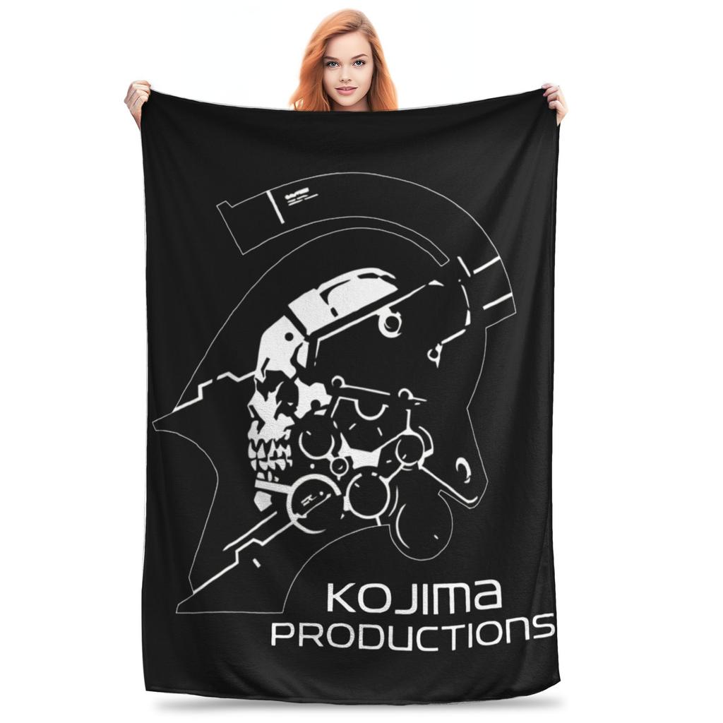 Bridge Baby on Board Wool Blanket Death Stranding Creative Throw Blanket for Bed Sofa Couch 125*100cm Rug Piece,