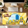 1Pc Simpsons Family Adventure Gaming Mouse Pad Keyboard Desk Mat Non-slip Rubber Lock Edge Waterproof Computer Mousepad for Office Home Decor Y1592