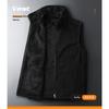 Men S Thick Stand Collar Plus Size Casual Vest