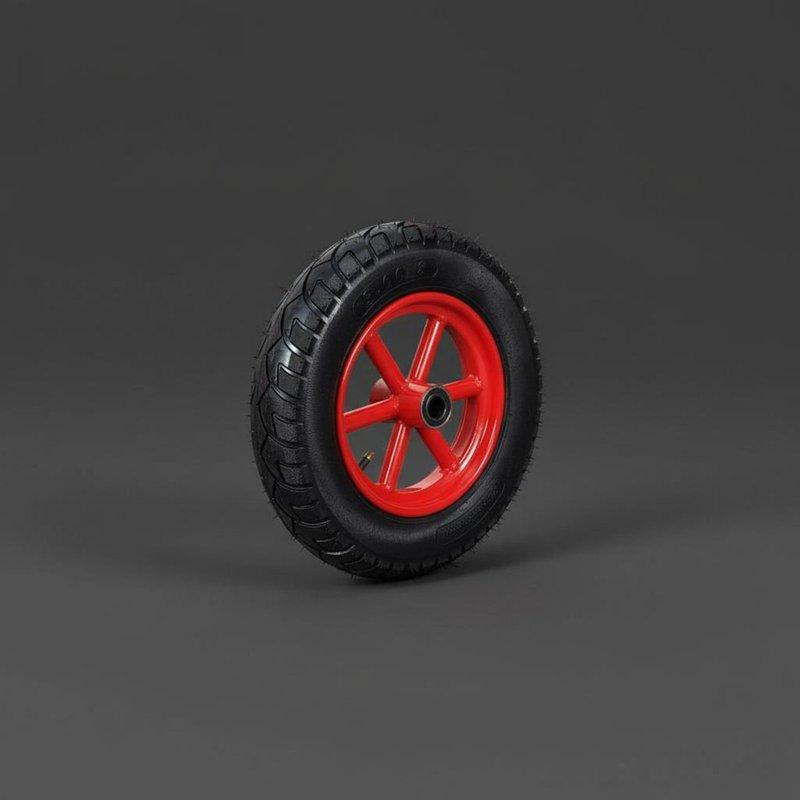 14 Inch Air-Filled Wheel Wear Resistant Hand Wagon Replacement Wheel Professional Hardware Effortless Rolling Wide Surface