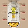 Dustproof Portable Pill Cutter Sliding Adjust Cut Tablet Dispenser Tablet Splitter  Travel Use