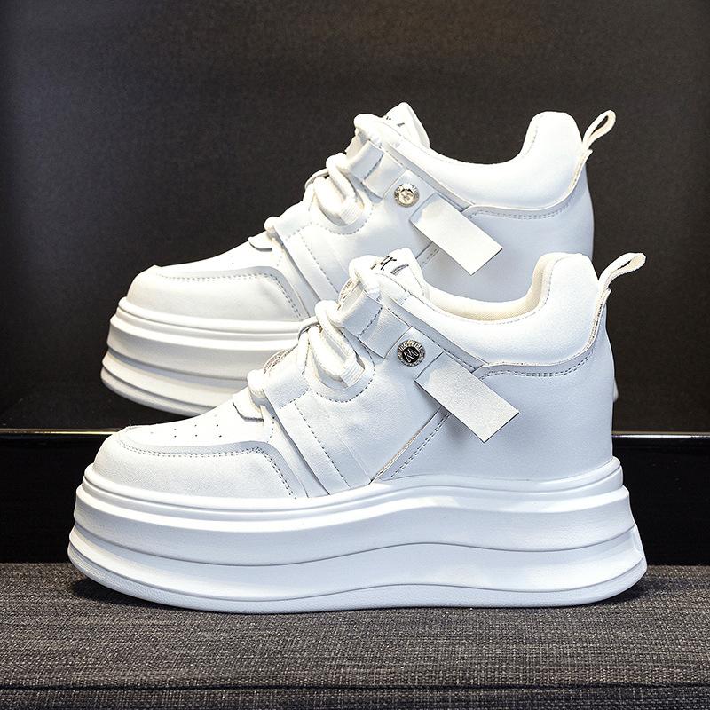 

Board shoes women 2026 spring new height increasing casual shoes women s sports board shoes women 34 белый