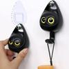 Household Creative Cat Hooks Will Blinking Eyes Cute Sundry Storage Hangers Girl Heart Macaron Strong Sticky Hooks