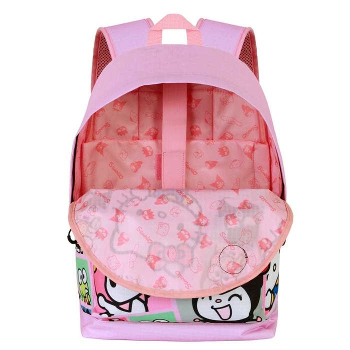 Rucksack - Hello Kitty - FAN 2.2 - Mehrfarbig - Ripstop - Einheitsgröße