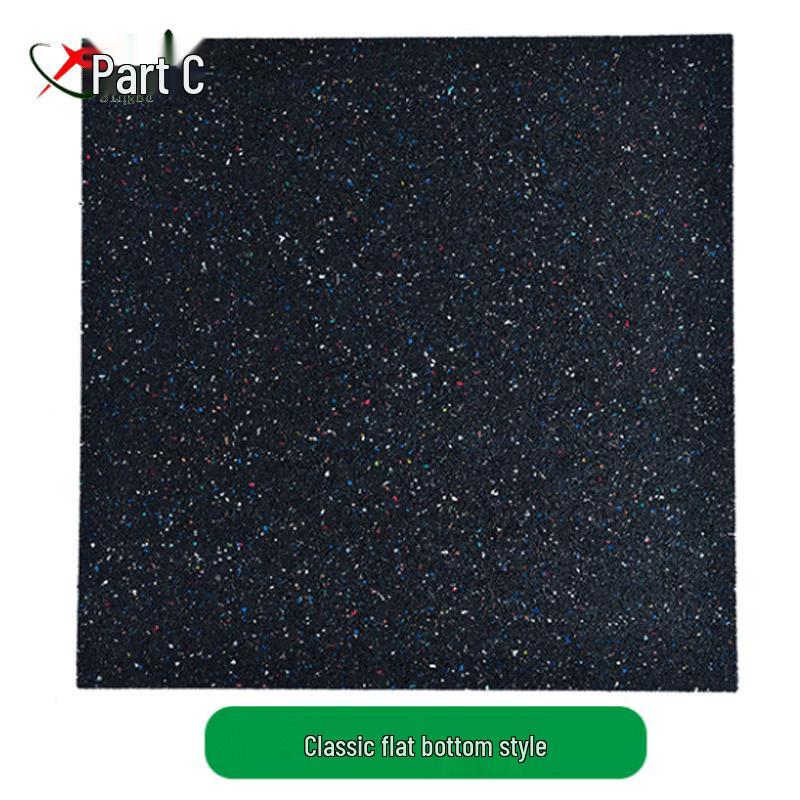 Shock-Absorbing Rubber Gym Floor Mat