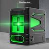 Mini 2-Line Green Light Laser Level: Strong, Thin Line with Automatic Leveling