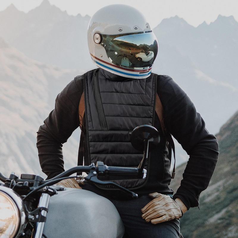 Warm Neck Wrap Cotton Padding Soft Windproof Neck Wrap Multifunctional Black Winter Neck Tube Gaiter For Women Men