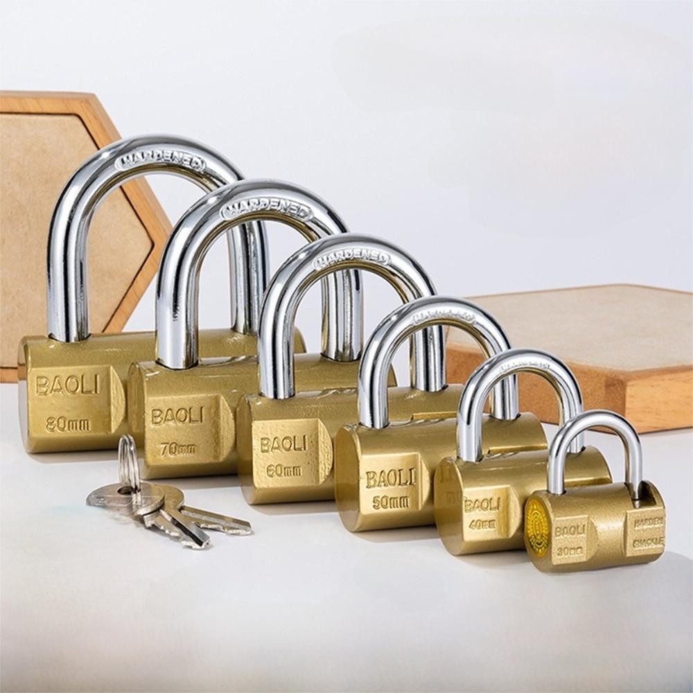 Waterproof Heavy Duty Padlock Rust Proof Anti-theft Padlock Outdoor Gym Dormitory Cabinet Door