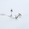ANDYWEN 925 Sterling Silver Gold Garden Shaped Earring Piercing Women CZ Jewelry Fine Crystal