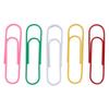 10 Pcs Stationary Accessories 10cm Paper Clip Alloy Metal Bookmark Colored Creative Filing Paper Clips Office Stationery
